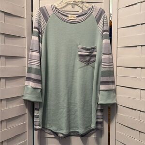 NWT Lovely Melody Striped Top from Freckled Poppy